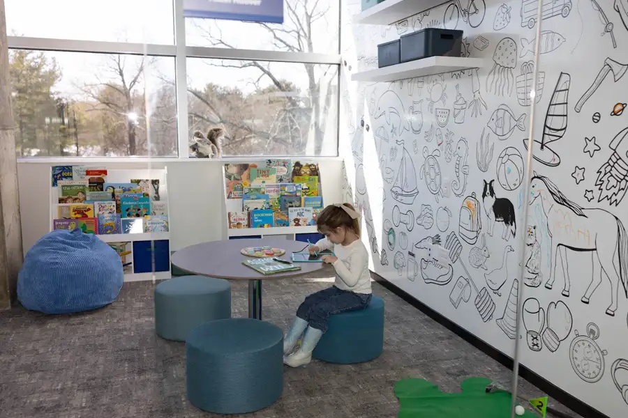 Children's waiting room.